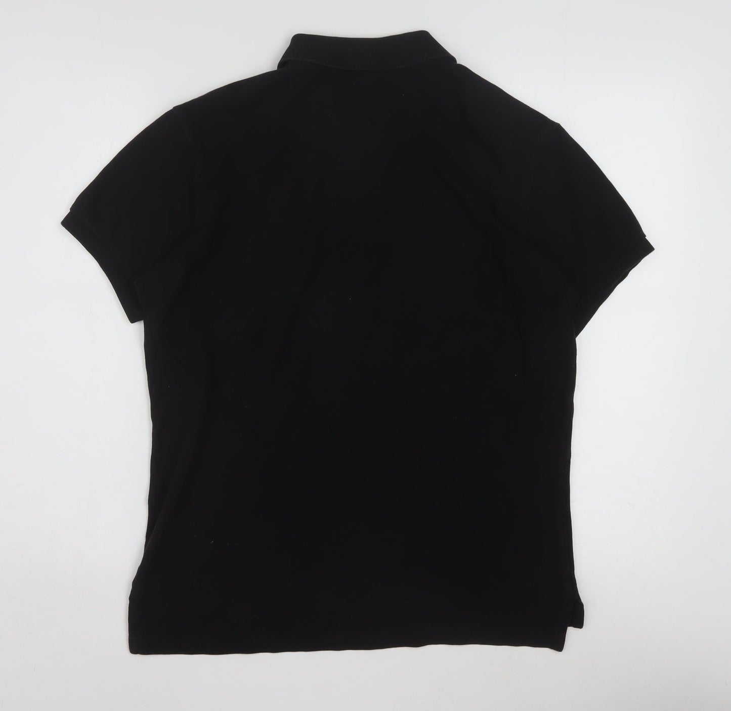 Polo Ralph Lauren Men's Black Slim Fit Short Sleeve Polo Shirt M
