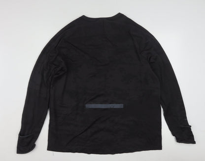 Nike Men's Black XL Therma-Fit ADV Running Long Sleeve Top