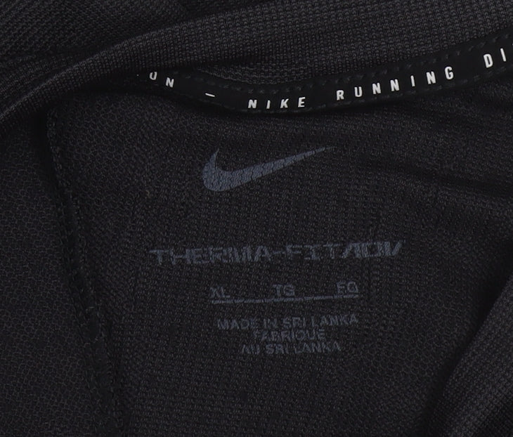 Nike Men's Black XL Therma-Fit ADV Running Long Sleeve Top