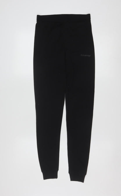 Campri Womens Black Size 10 Sports Baselayer Leggings
