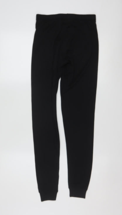 Campri Womens Black Size 10 Sports Baselayer Leggings