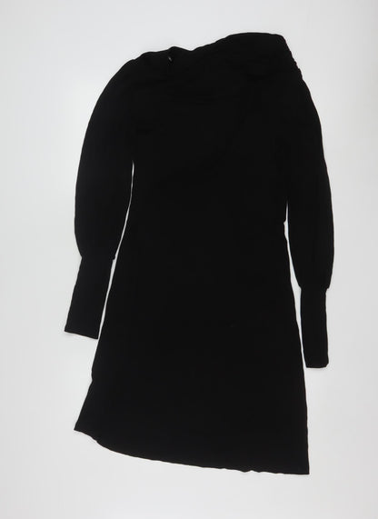 Warehouse Women’s Black Size 12 One Shoulder Bodycon Dress