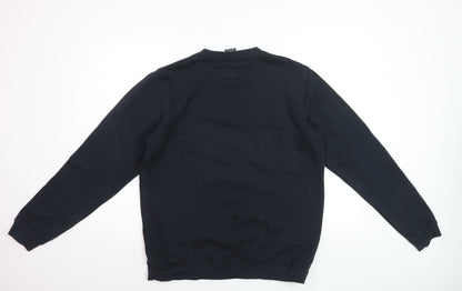 Nike Men's Black South Johnston Tennis Pullover Sweatshirt M