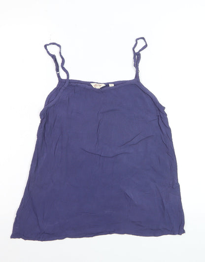 Fat Face Women's Purple Camisole Tank Top UK 14 Summer Casual