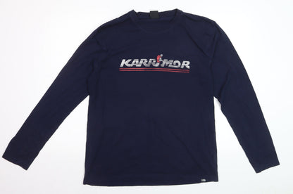 Karrimor Men's Blue XL Long Sleeve Crew Neck Casual Top