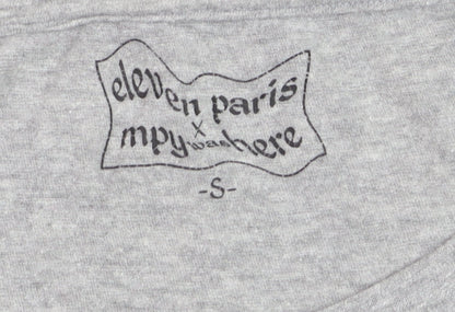 Eleven Paris Women’s Grey Floral Graphic T-Shirt Size S