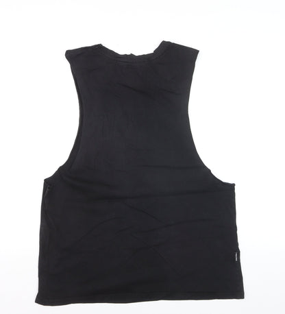 Gym King Men's Black Tank Top Medium Athletic Fit Activewear
