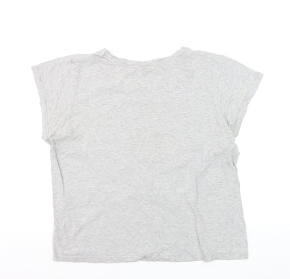 Disney Womens Grey Minnie Mouse T-Shirt Nightshirt Size 14-16