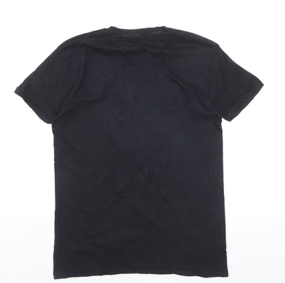 Batman Joker Black Cotton Graphic Men's Small T-Shirt