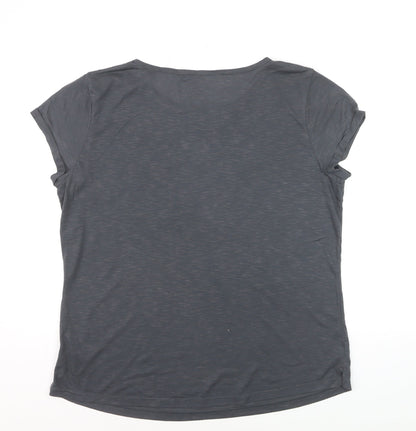 LA Gear Womens Grey Size 18 Lightweight Short Sleeve T-Shirt