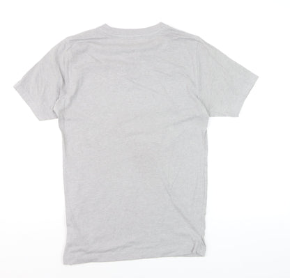 New Balance Men's Grey Short Sleeve Crew Neck Athletic T-Shirt Size S