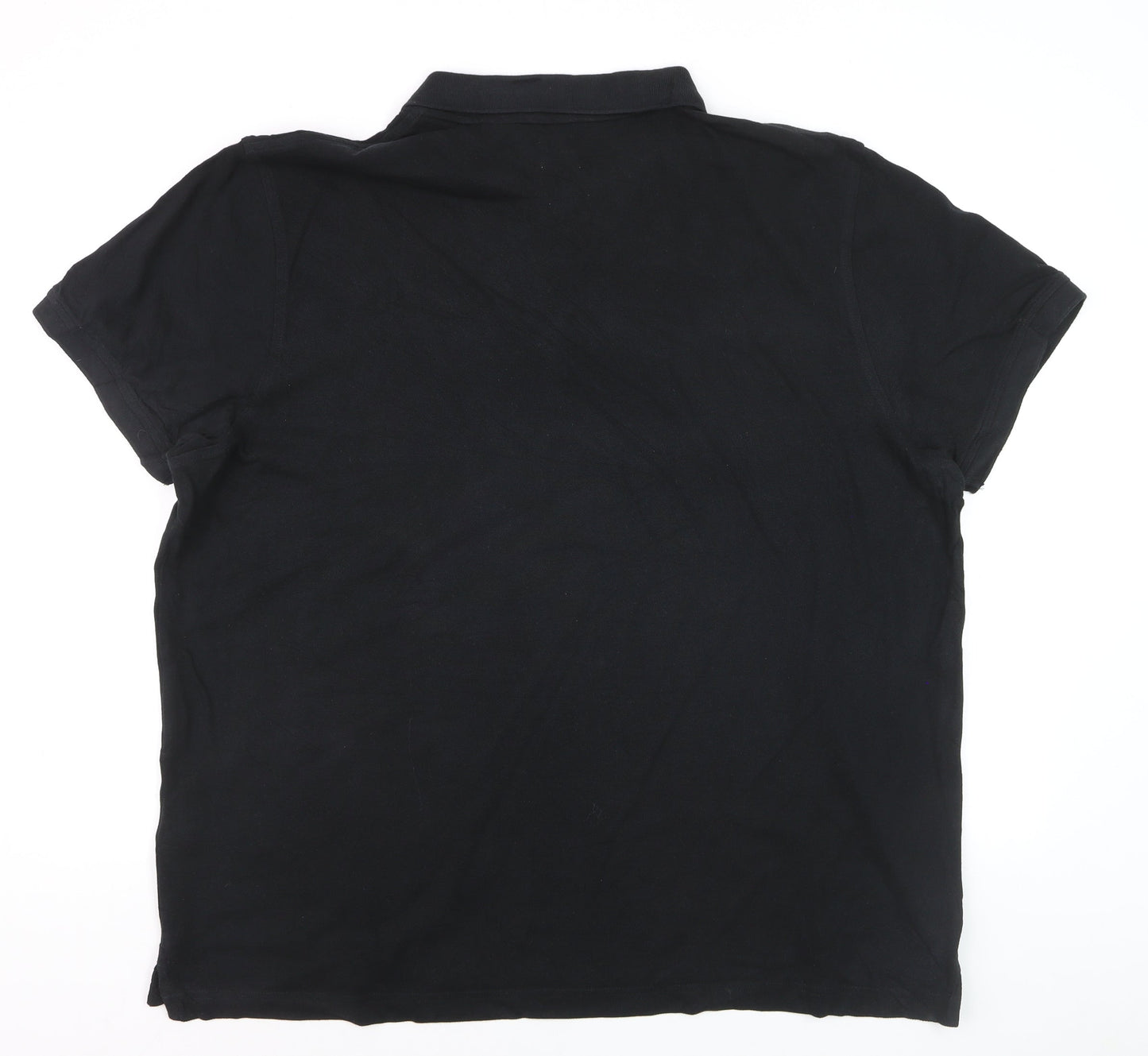 Levi's Mens Black 2XL Cotton Polo Shirt Short Sleeve Classic Fit