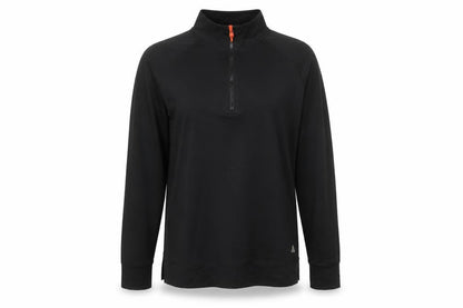 Next Active Women’s Black 1/2 Zip Pullover Sweatshirt Size 14 Polyester Blend