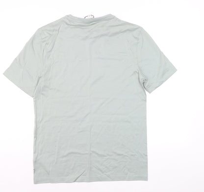 Marks and Spencer Autograph Women's Green Supima Cotton T-Shirt Size S