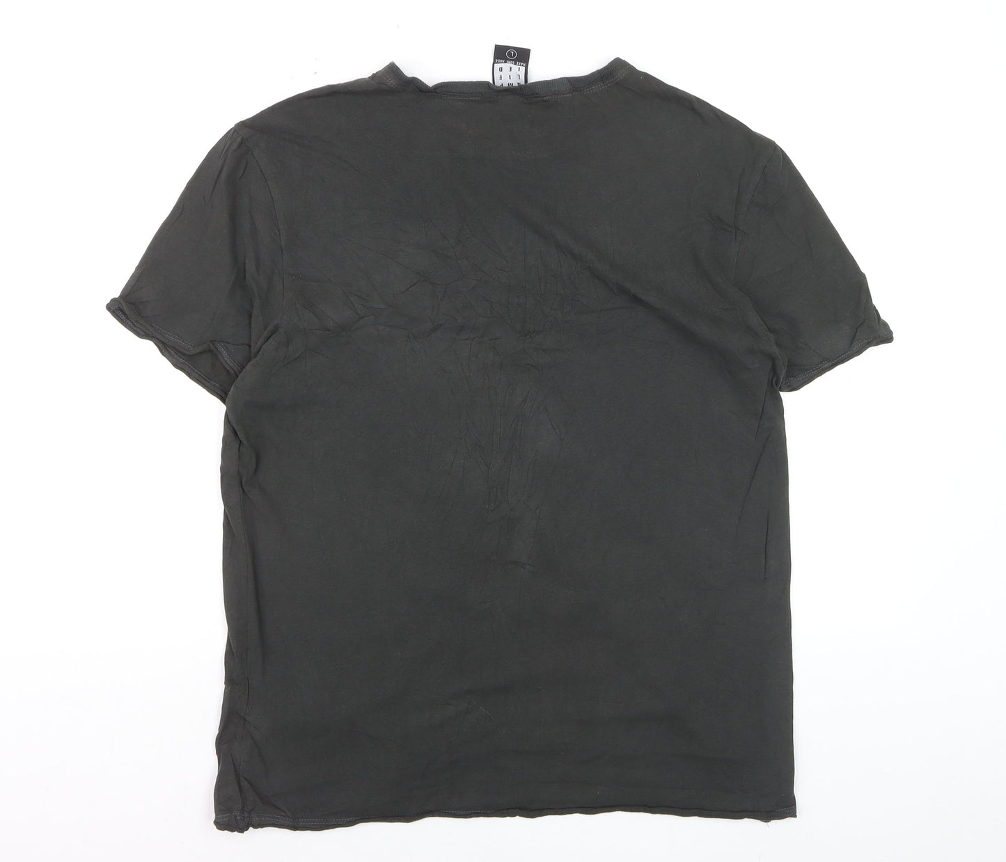 Amplified Men’s Black Nirvana In Utero Rock Band T-Shirt Size L