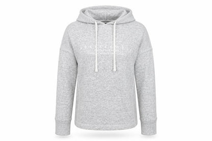 Abercrombie & Fitch Women's Grey Small Pullover Hoodie Soft Knit