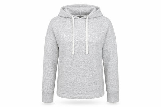 Abercrombie & Fitch Women's Grey Small Pullover Hoodie Soft Knit