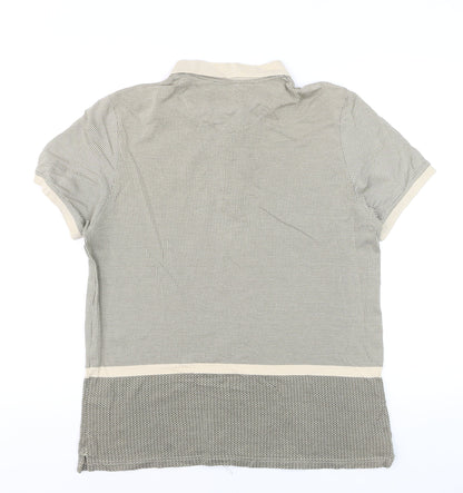 Lyle & Scott Men’s Beige XL Cotton Short Sleeve Polo Shirt