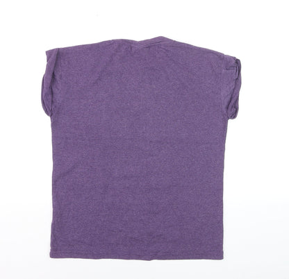 Disney Women's Purple Minnie Mouse Graphic T-Shirt Size 10