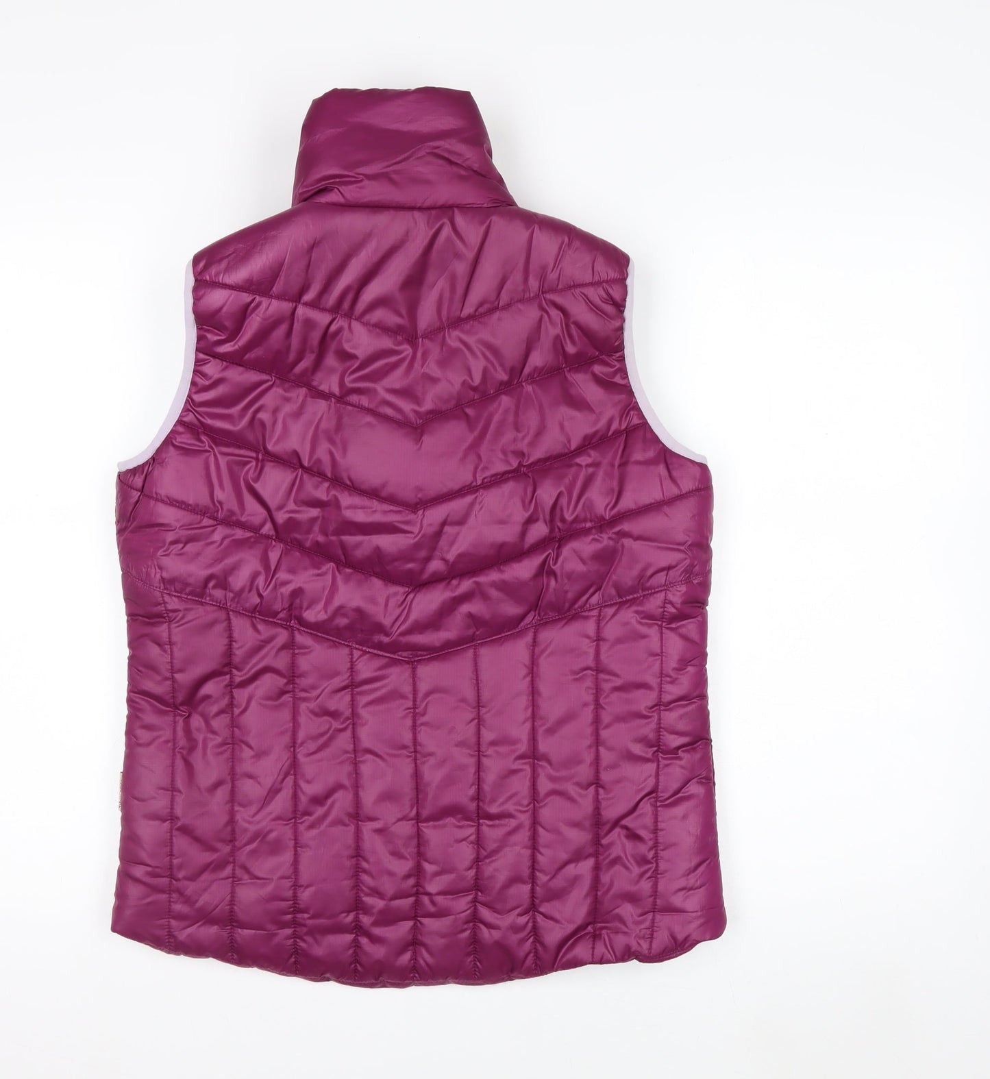 Horseware Women’s Purple Quilted Puffer Waistcoat UK 10 Polyester