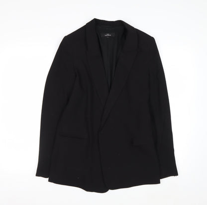 Next Tailoring Women's Black Blazer Jacket Size 8 Regular Fit