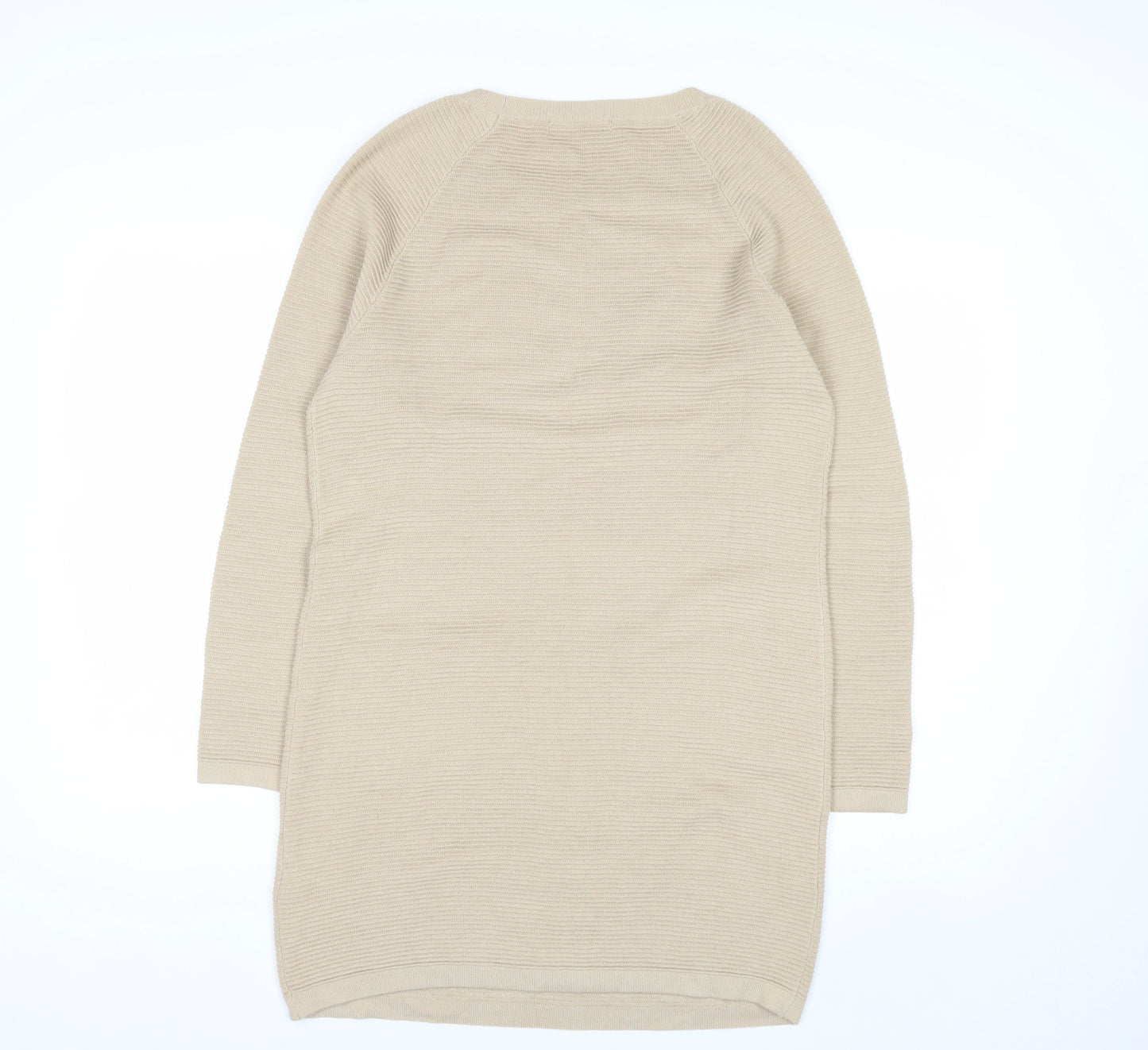 Marks and Spencer Women Beige Knit Jumper Dress Size 10
