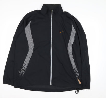 Nike Men's Black XL Reflective Windbreaker Jacket