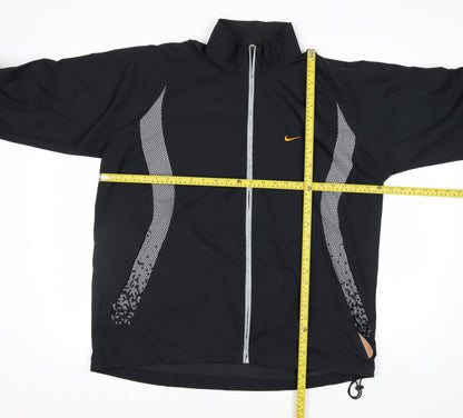 Nike Men's Black XL Reflective Windbreaker Jacket
