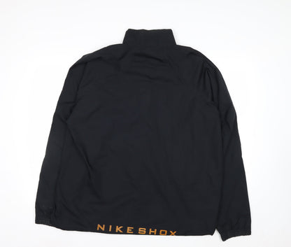 Nike Men's Black XL Reflective Windbreaker Jacket