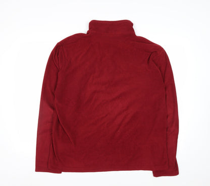 Regatta Men's Red XL Fleece 1/2 Zip Pullover Outdoor Sweatshirt