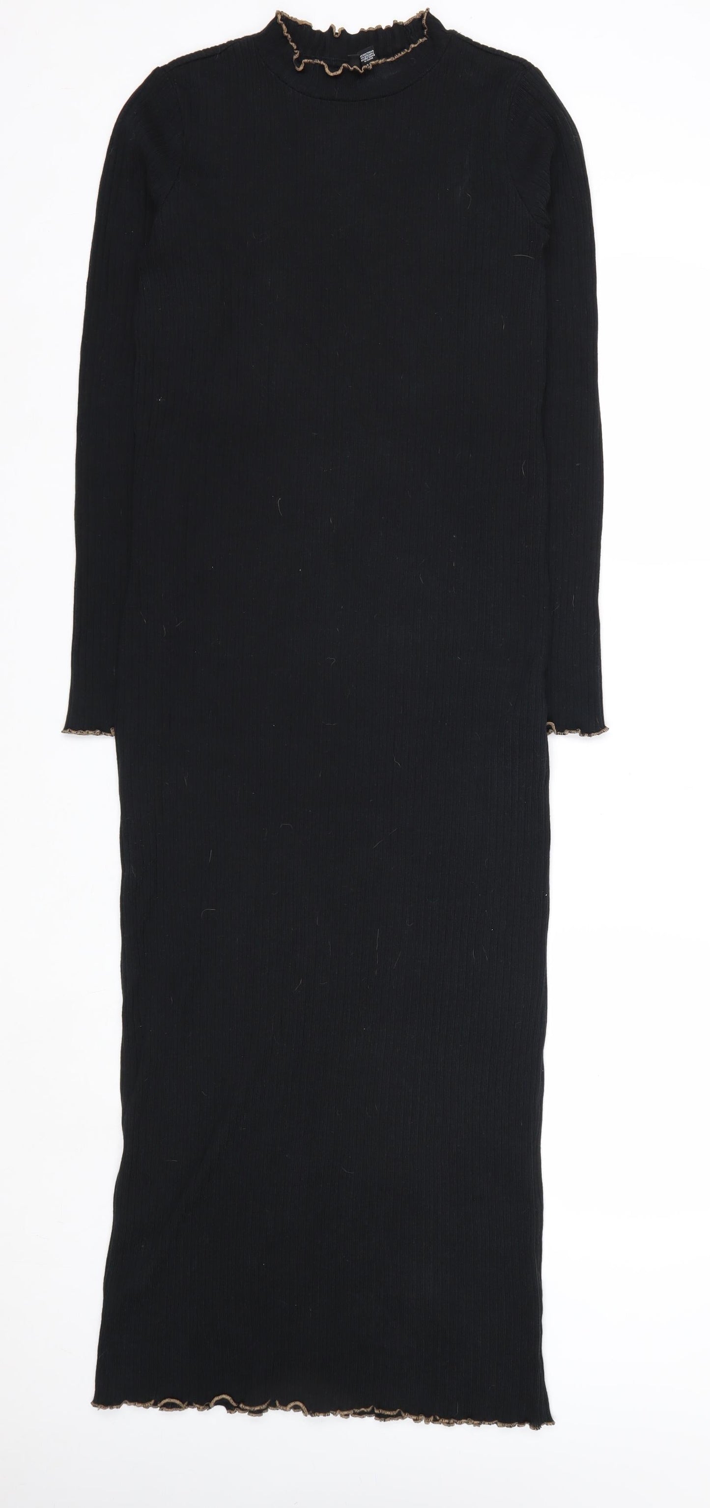 Vero Moda Women’s Black Midi Bodycon Knit Dress Size M