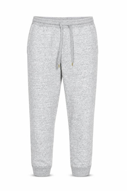 Uniqlo Men's Grey L Fleece-Lined Joggers with Drawstring Waist