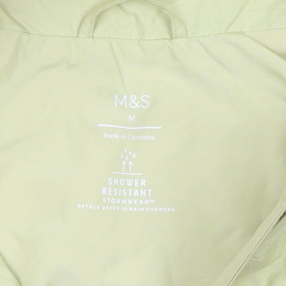 Marks and Spencer Women's Beige M Shower Resistant Windbreaker Jacket