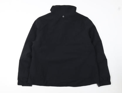 Marks and Spencer Womens Black Size 16 Windbreaker Waterproof Active Jacket