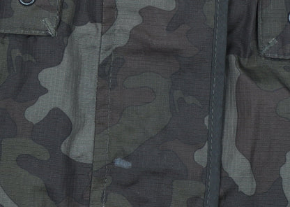 Next Women's Green Camouflage Hooded Military Jacket Size 12