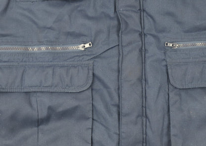 TURNHOUT Mens Blue 2XL Insulated Bodywarmer Waistcoat