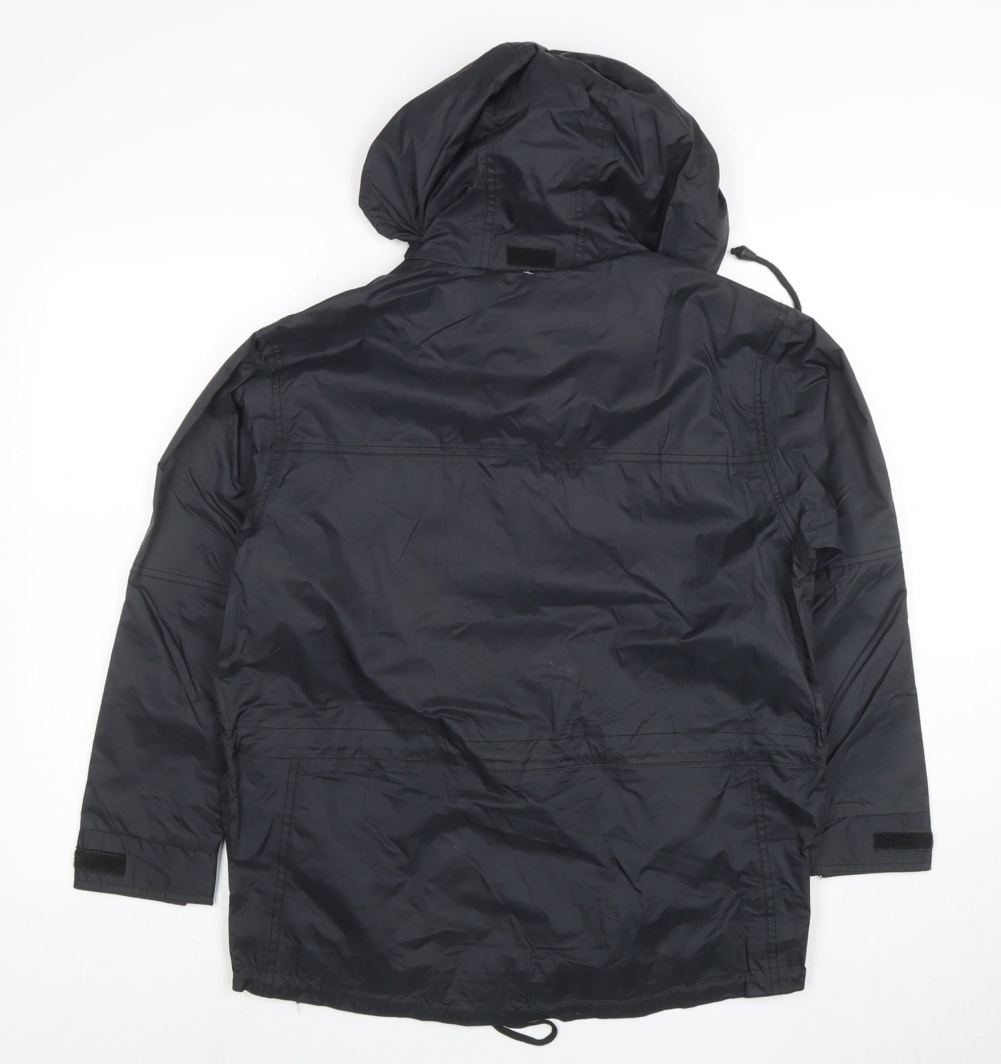 Greenwood Women's Black Hooded Parka Jacket Size 12