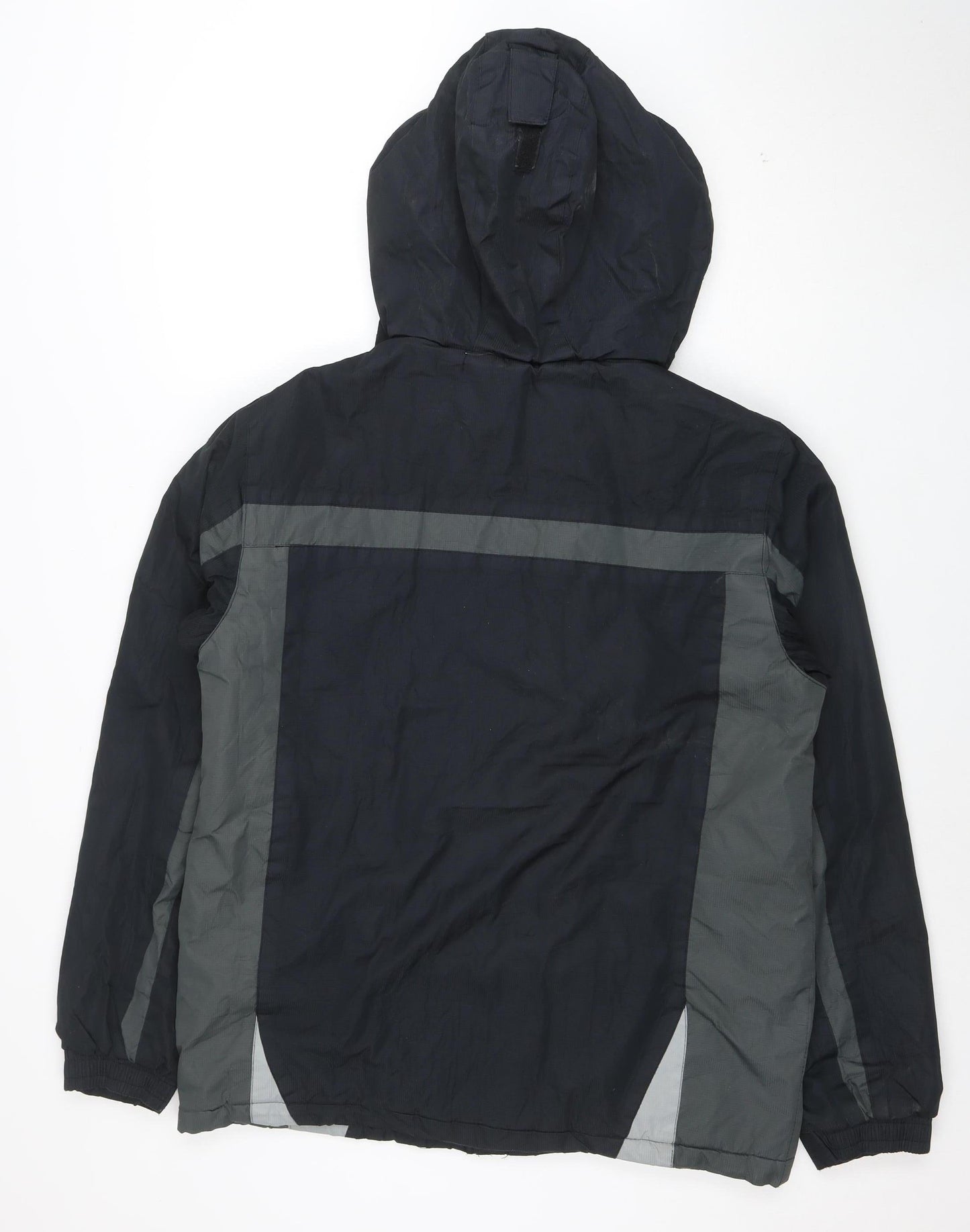 Mountain Warehouse Men's Black Waterproof Hooded Parka Jacket M