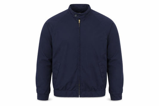 Citation Men's Blue Bomber Jacket Size 40 Wool Lined Vintage Style