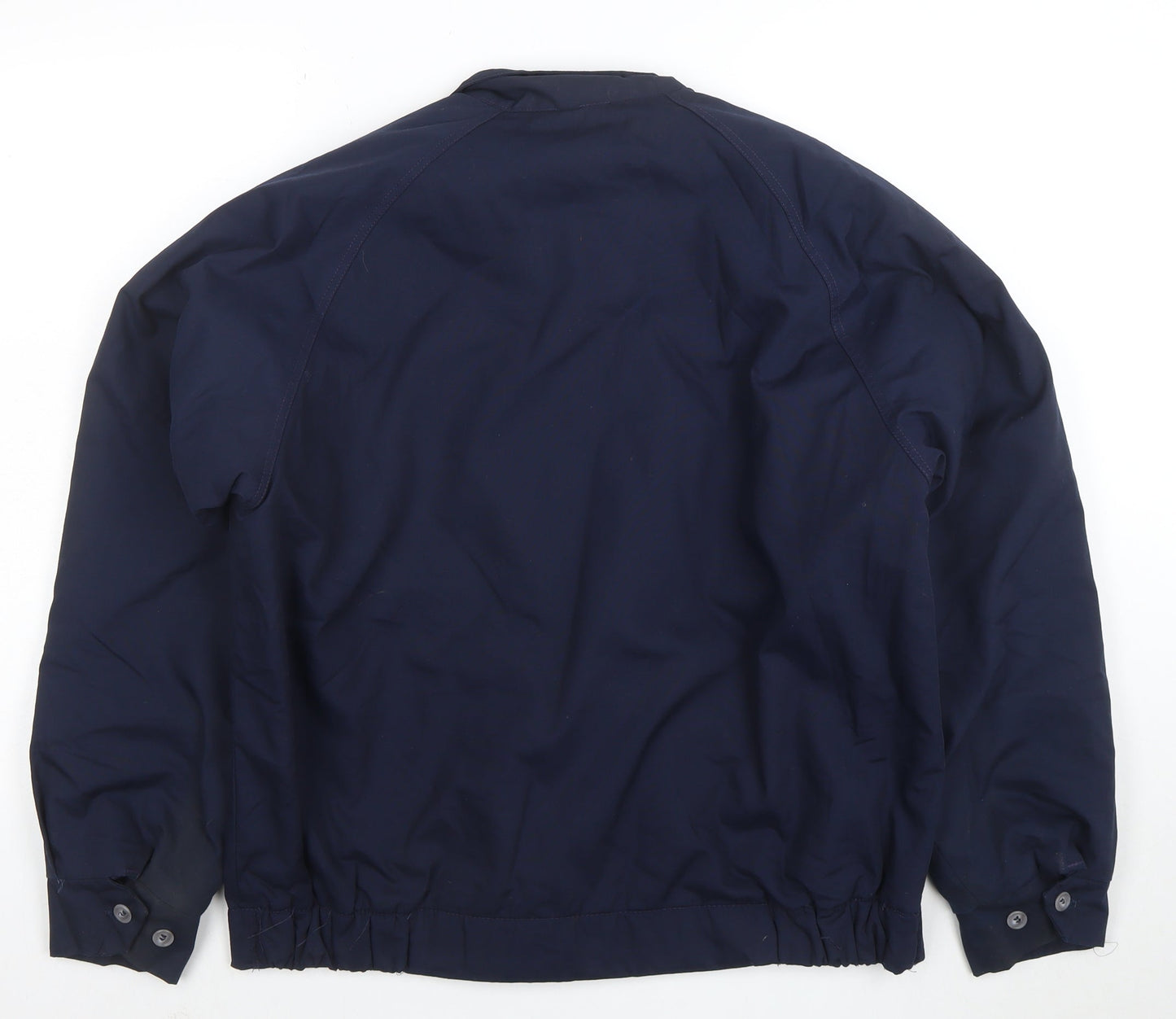 Citation Men's Blue Bomber Jacket Size 40 Wool Lined Vintage Style