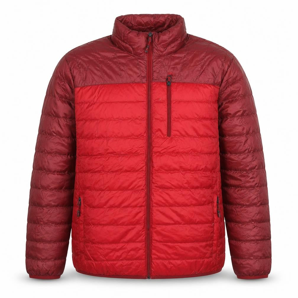Hawke & Co Men's Red Puffer Jacket L Lightweight Down Winter Coat
