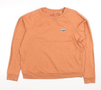 Patagonia Women’s Brown Organic Cotton Crew Neck Sweatshirt M
