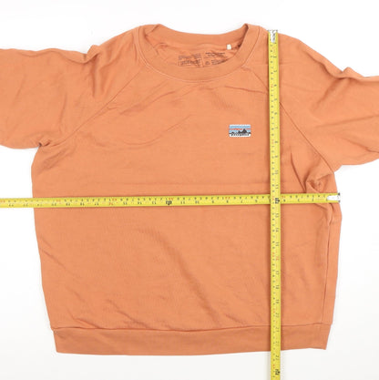 Patagonia Women’s Brown Organic Cotton Crew Neck Sweatshirt M