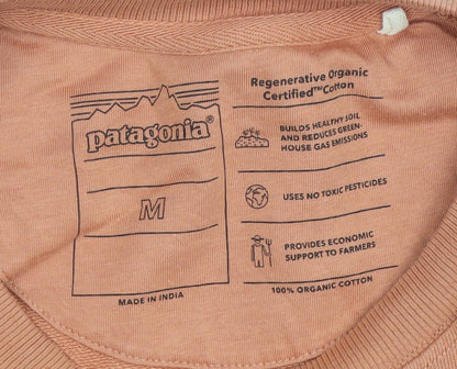 Patagonia Women’s Brown Organic Cotton Crew Neck Sweatshirt M
