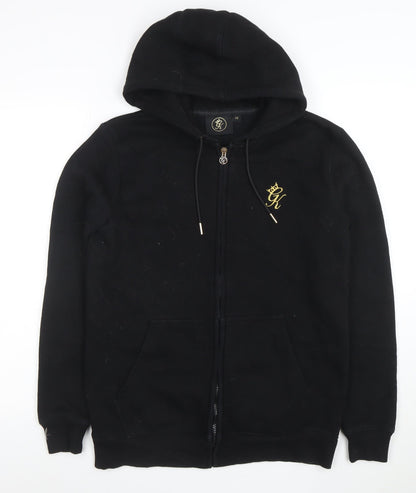 Gym King Men's Black Full Zip Hoodie Size M Regular Fit