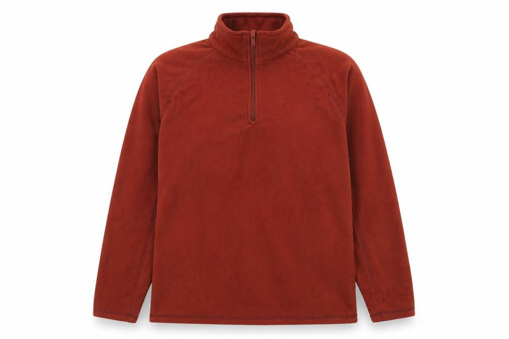 Mountain Warehouse Womens Brown Full Zip Fleece Pullover Size M