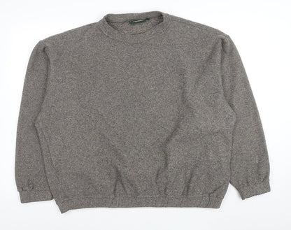 Rohan Womens Grey Fleece Pullover Sweatshirt XL Warm Casual