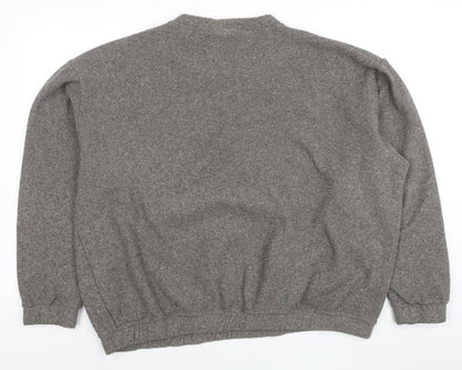 Rohan Womens Grey Fleece Pullover Sweatshirt XL Warm Casual