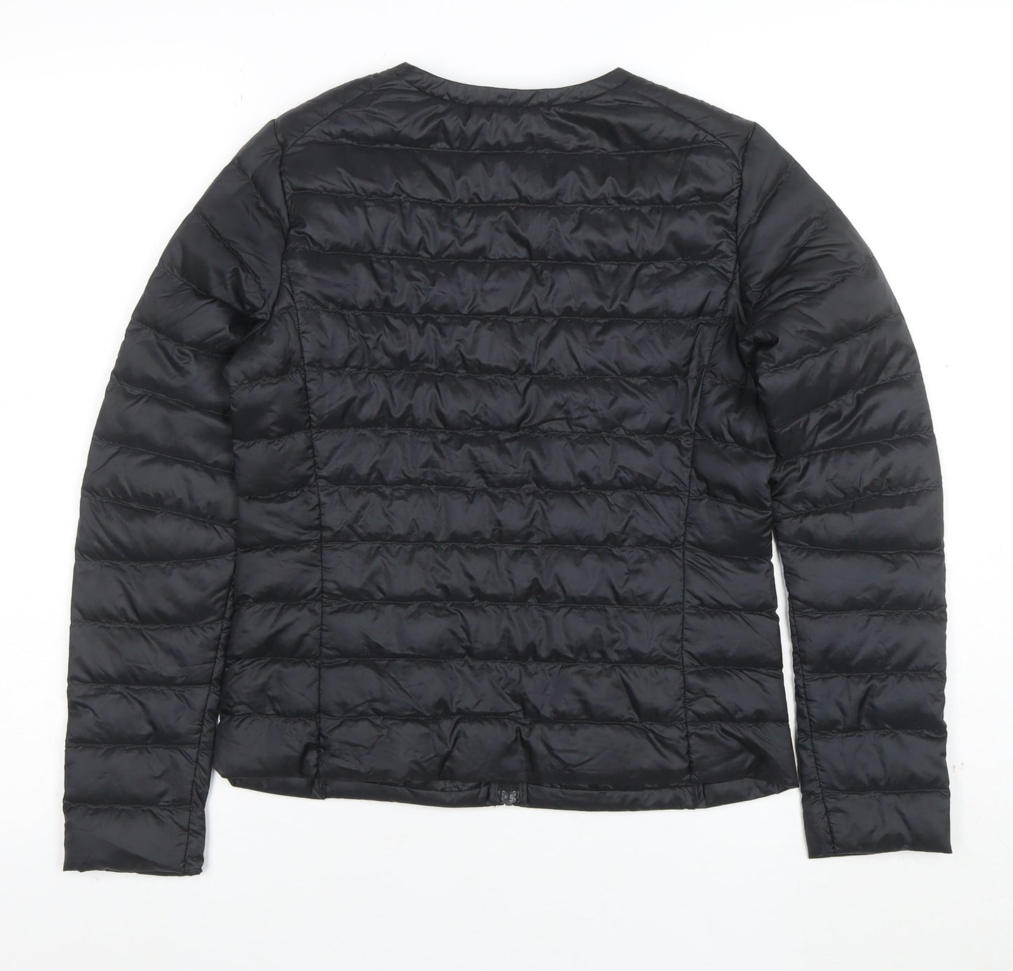 Uniqlo Women Black Lightweight Down Puffer Jacket Size S