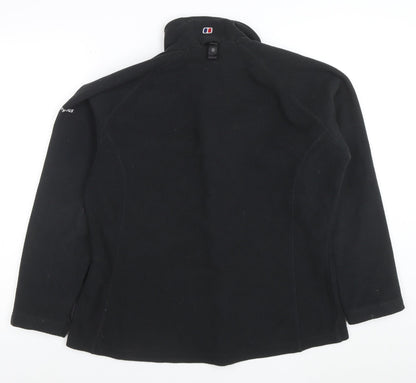 Berghaus Women's Black Fleece Full Zip Outdoor Jacket Size L